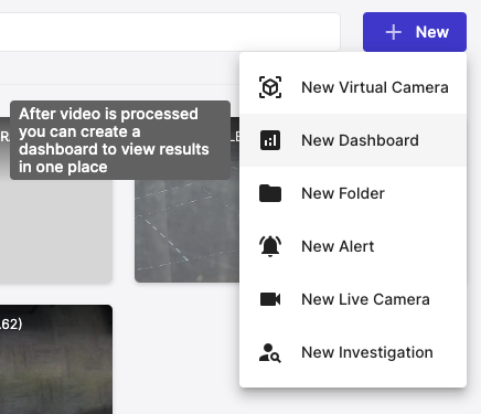 New Dashboard