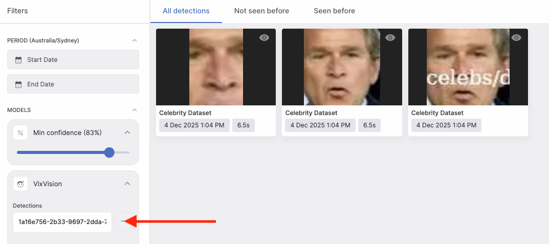 Searching for other faces in frame